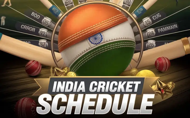 india cricket schedule