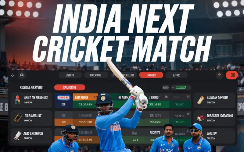 india next cricket match