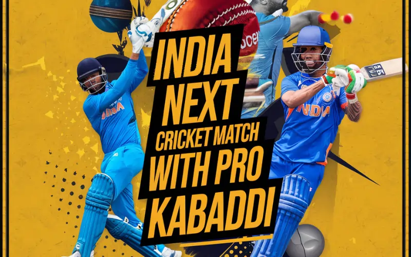 india next cricket match